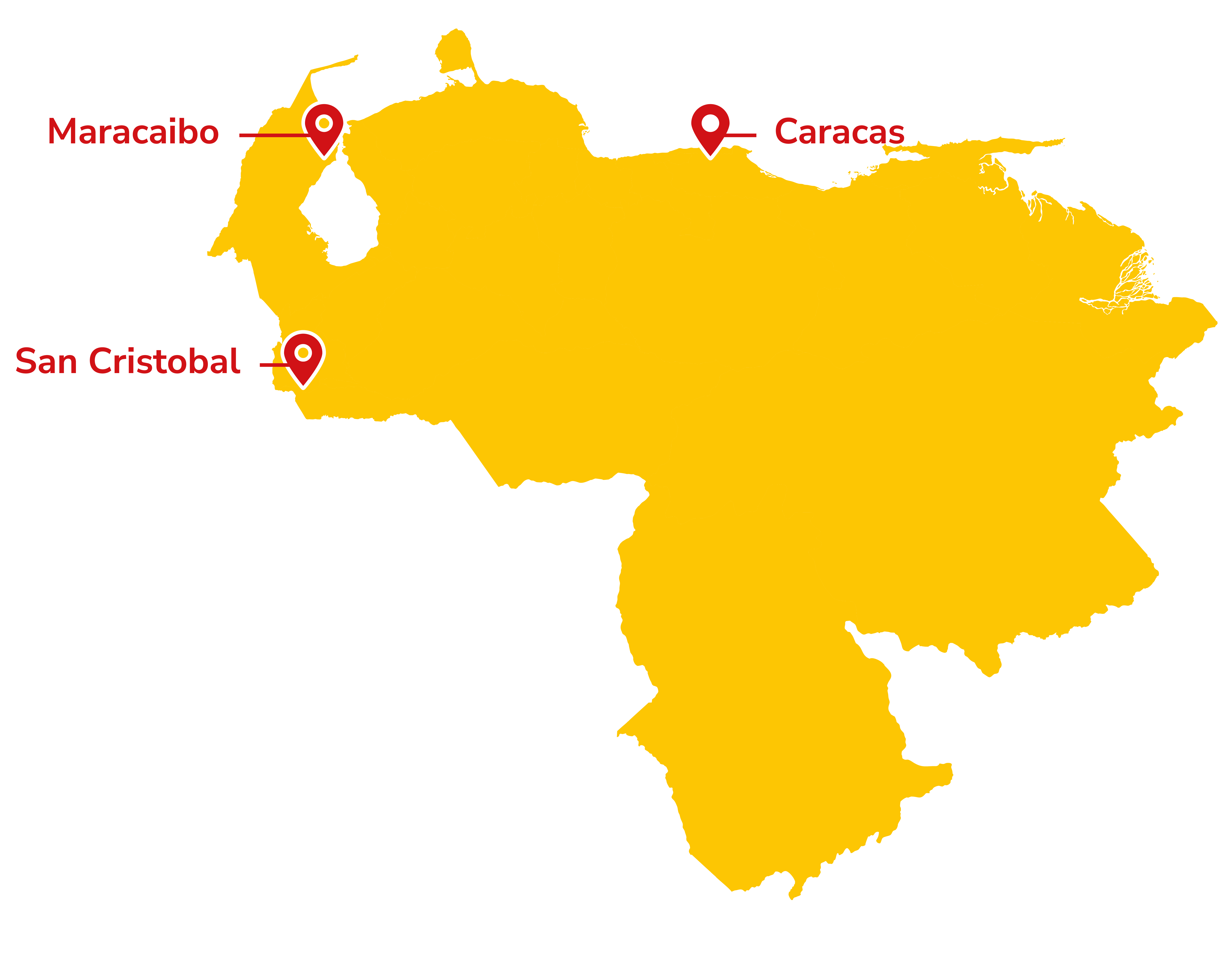 Mapa de Venezuela